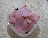 簡単！ハムと韓国海苔ののっけ丼☆作り方5写真
