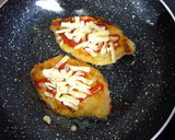しっとり衣の揚げ焼きチーズカツ作り方6写真