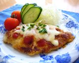 しっとり衣の揚げ焼きチーズカツ作り方7写真