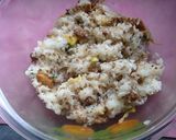 稲荷あげと豚ひき肉で簡単まぜご飯☆作り方5写真
