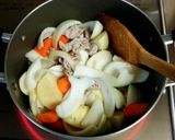 白ダシで！生姜たっぷり肉じゃが♪作り方2写真