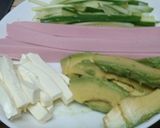 お弁当に～簡単カリフォルニアロール作り方3写真
