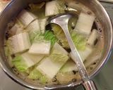 旨味たっぷり白菜と豚肉☆癒しの和風スープ作り方3写真