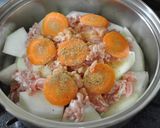 簡単◎旬の冬瓜と豚肉のほっとけ蒸し煮作り方4写真