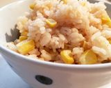 簡単オリジナル☆自信作のとうもろこしご飯作り方3写真