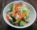 浅漬け混ぜご飯作り方3写真