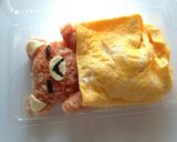 リラックマオムライス作り方1写真