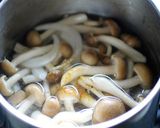 しめじとトウモロコシのスープ作り方3写真