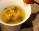 しめじとトウモロコシのスープ作り方5写真