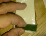 お弁当~ちくわキュウリくるくる作り方2写真