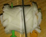 お弁当~ちくわキュウリくるくる作り方3写真