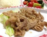 豚コマのテリヤキ＊簡単＊ランチにも作り方4写真