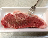 シェフ直伝ビーフステーキをうまく焼く方法作り方1写真
