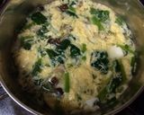 ほうれん草と豆腐の卵スープ作り方4写真