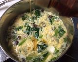 ほうれん草と豆腐の卵スープ作り方5写真