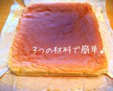 爽やか!ピーチヨーグルトロールケーキ☆作り方1写真