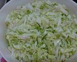 炭水化物抜きdiet 納豆ｷｬﾍﾞﾂ丼作り方1写真