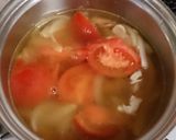 子供でも飲めるトマトのスープ♪作り方4写真