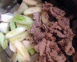 圧力鍋で牛すじの塩煮込み作り方5写真