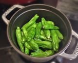 ストウブ*しし唐の炒め煮～フライパンも…作り方2写真