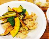 サッパリ!夏野菜と鶏肉の揚げ浸し♪作り方7写真