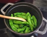 ストウブ*しし唐の炒め煮～フライパンも…作り方4写真