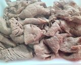 牛肉の冷しゃぶ☆夏野菜添え作り方1写真