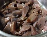 生鰹の刺身で佃煮風(無水鍋QC使用)作り方2写真