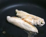 ささみの梅しそセロリ巻き作り方6写真