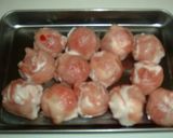 プチトマトの豚肉巻き酢豚作り方2写真