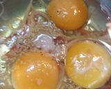 カニラ玉炒め(笑)美味しいよ♪作り方2写真