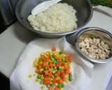 ローカロリーなケチャップご飯作り方1写真