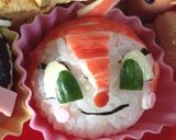 ドキンちゃんANDコキンちゃん キャラ弁作り方2写真