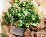 圧力鍋で牛すじの塩煮込み作り方8写真