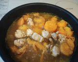 焼きトマトと鶏肉のお蕎麦作り方3写真