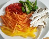 元気になれる！カラフル野菜炒め作り方1写真