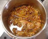 豚バラ軟骨と牛蒡の煮物。作り方6写真