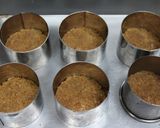 熟した梅ジャムのレアクリームチーズケーキ作り方5写真
