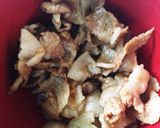 簡単☆豚肉と大豆の混ぜご飯作り方2写真