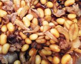 簡単☆豚肉と大豆の混ぜご飯作り方4写真
