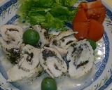 ゆかりチーズの鶏むね肉のレンジ蒸し作り方5写真
