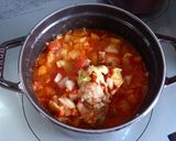 ストウブ１６でチキンのトマト煮作り方4写真