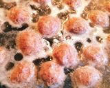ミートボール甘酢煮(^O^)かわいい丸作り方4写真