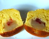 梅肉風味の白あんカップケーキ作り方5写真