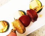 ズッキーニ☆ピックでお好みオードブル作り方5写真