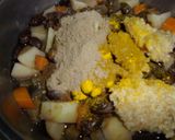 ヘルシー!ノンオイル、夏野菜と豆のカレー作り方8写真