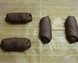 板チョコ巻いちゃうWチョコレートパン作り方6写真