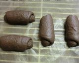 板チョコ巻いちゃうWチョコレートパン作り方7写真