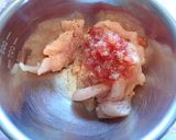 塩トマトで鶏胸๑ガレット✿作り方5写真