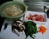 レンジで簡単☆野菜と豚の蒸し煮作り方1写真